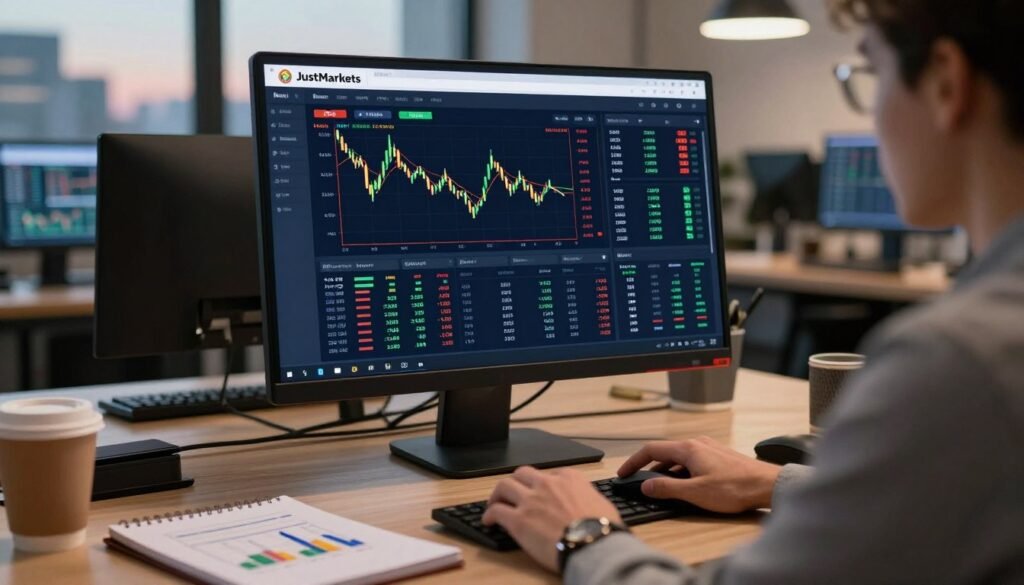 justmarkets demo account trading